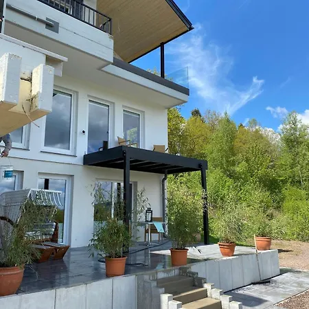 #2 Ommi Kese Sansibar Panorama Balkon Apartment Olpe